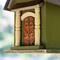 Glitzhome® 11.25" Vintage Green Distressed Wood Decorative Garden Birdhouse